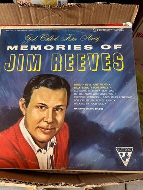 1964 vinyl LP "God Called Him Away - Memories of Jim Reeves"